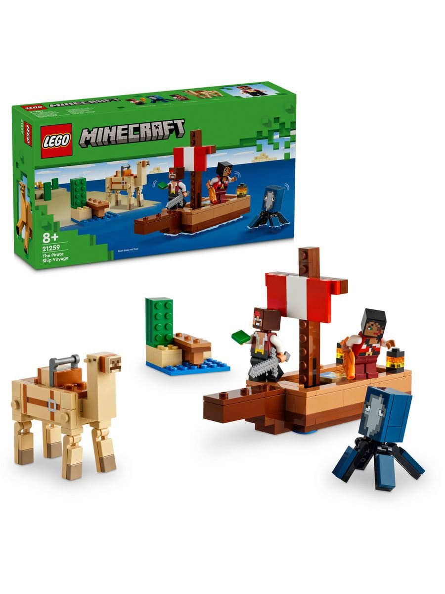 1-49.jpg Lego 21259 Minecraft Путешествие на пиратском корабле — изображение 1