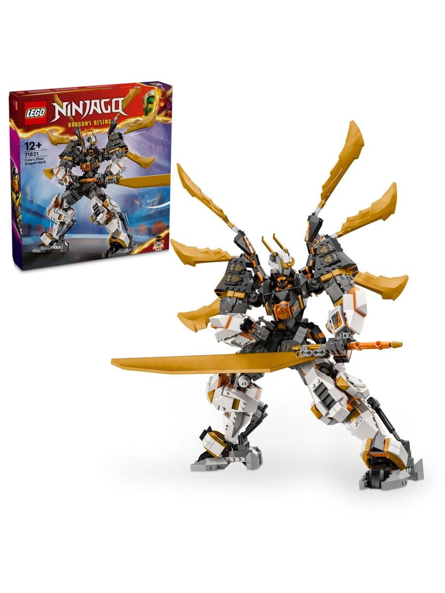 1-54.jpg Lego 71821 Ниндзяго Драконий мехатитан Коула — изображение 1
