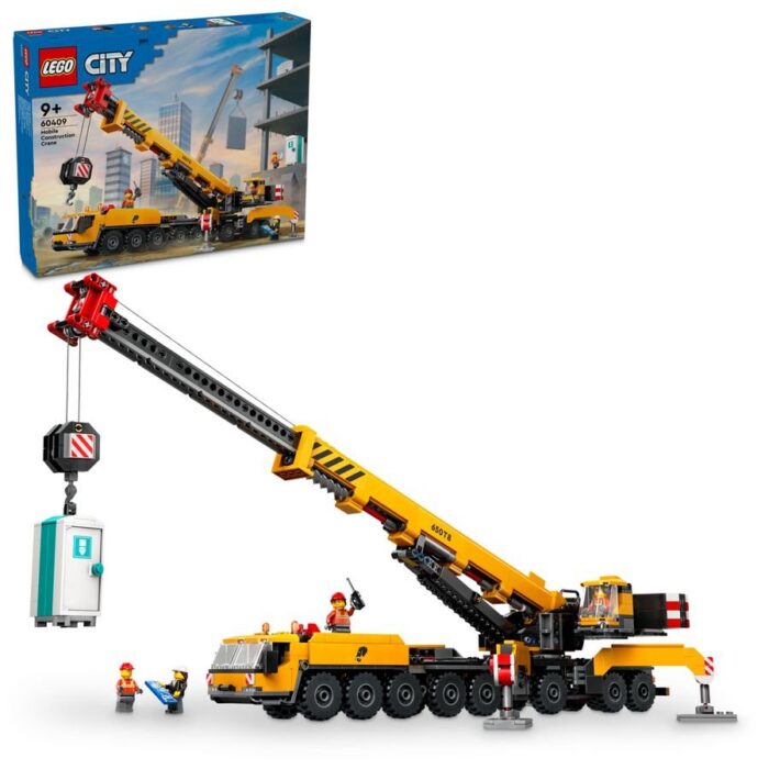 Lego 60409 Город Желтый мобильный строительный кран
