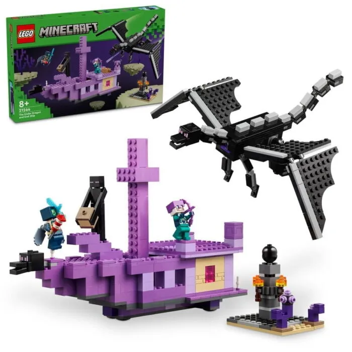 Lego 21264 Minecraft Дракон Края и корабль Края
