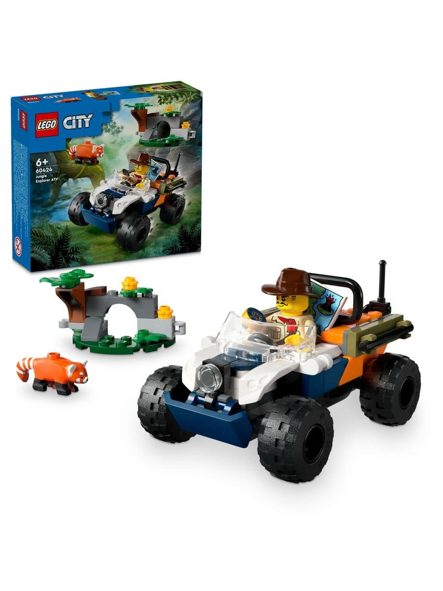 1-60.jpg Lego 60424 Город Малая панда и квадроцикл в джунглях — изображение 1