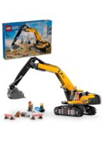 Lego 60420 Город Желтый строительный экскаватор