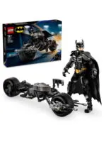 Lego 76273 Супер Герои Сборная фигурка Бэтмена и бэтпод