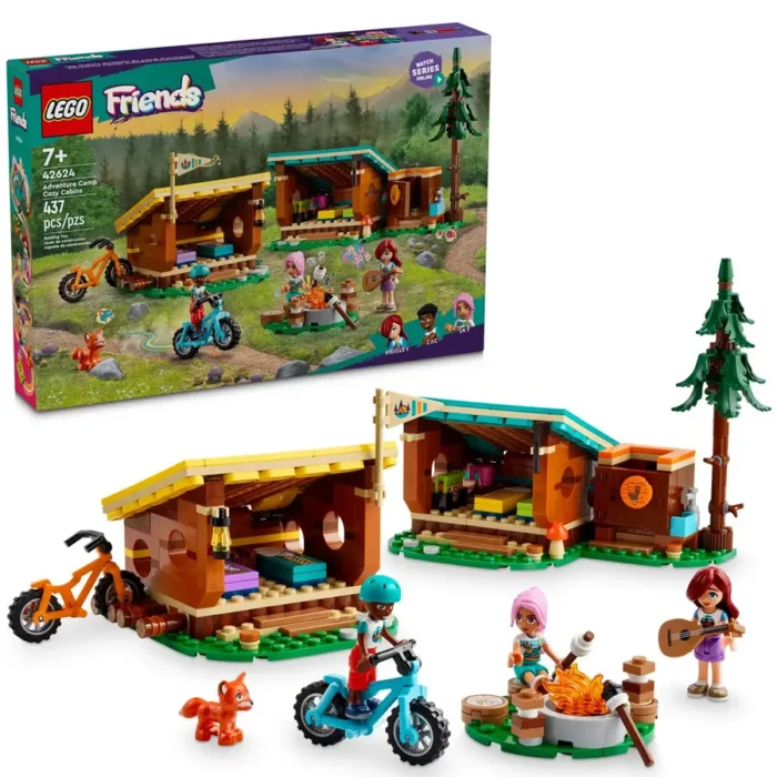 Lego 42624 Подружки Спортивный лагерь: уютные домики