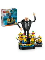 Lego 75582 Миньоны Грю и миньоны из кубиков
