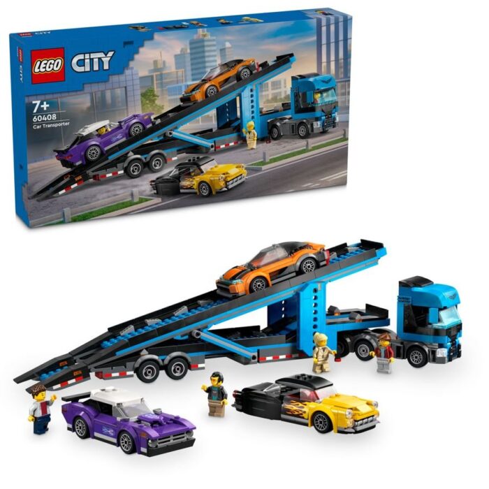 Lego 60408 Город Автовоз со спортивными автомобилями