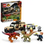 Lego 76951 Jurassic World Перевозка пирораптора и дилофозавра