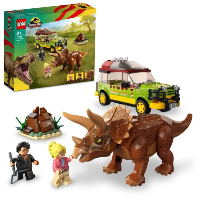 Lego 76959 Jurassic World Поиск трицератопса