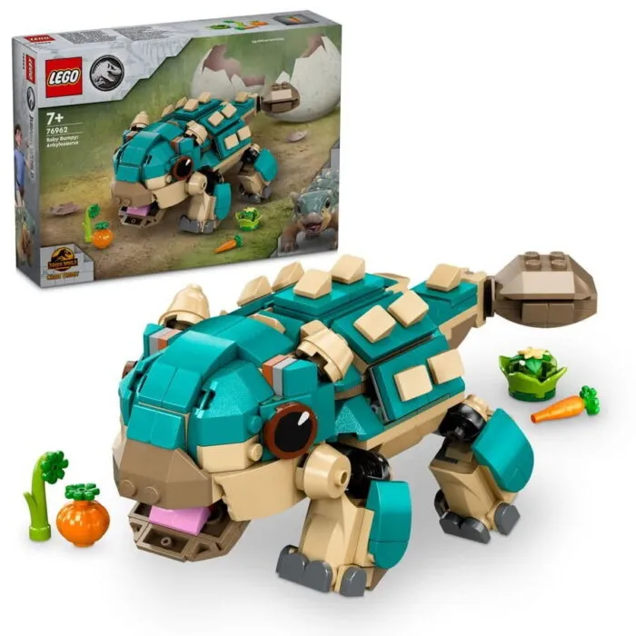 Lego 76962 Jurassic World Малышка Бампи: анкилозавр