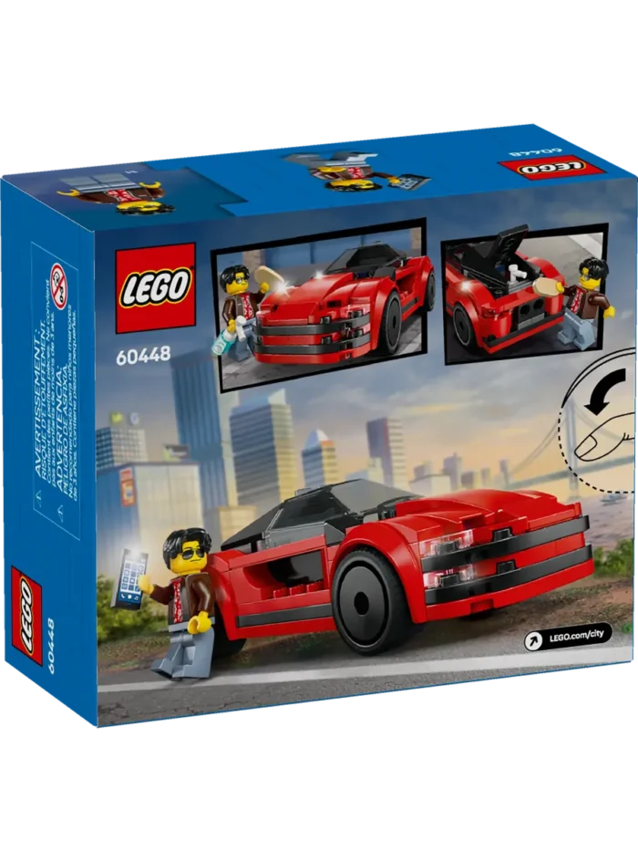 Lego 60448 Город Красный спортивный автомобиль — изображение 11