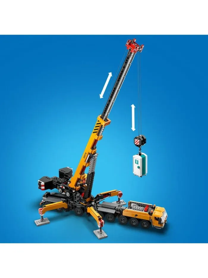 Lego 60409 Город Желтый мобильный строительный кран - Image 10