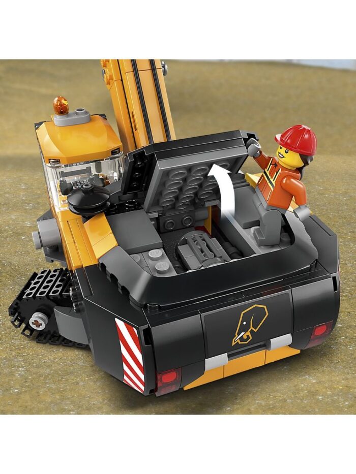 Lego 60420 Город Желтый строительный экскаватор - Image 10