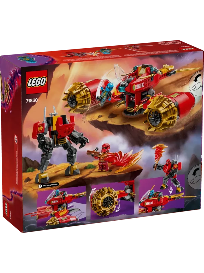 Lego 71830 Ниндзяго Робот «Всадник бури» Кая - Image 11