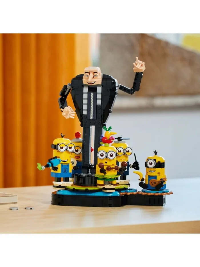 Lego 75582 Миньоны Грю и миньоны из кубиков — изображение 10