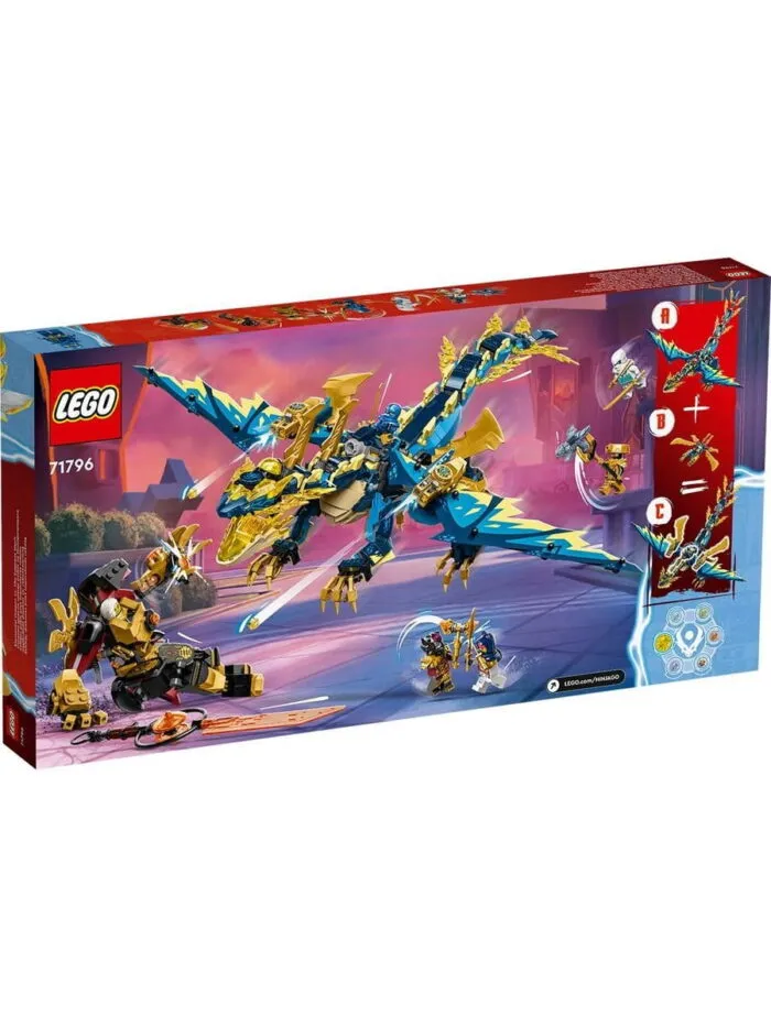 Lego 71796 Ниндзяго Стихийный Дракон против Робота-императрицы — изображение 10