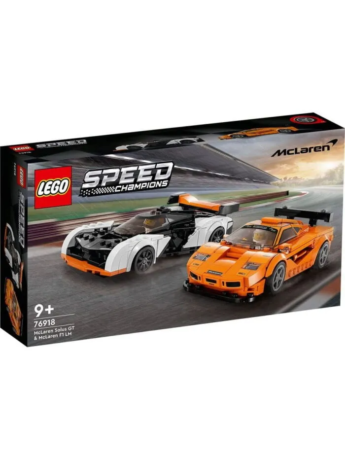 Lego 76918 Speed Champions McLaren Solus GT & McLaren F1 LM — изображение 10