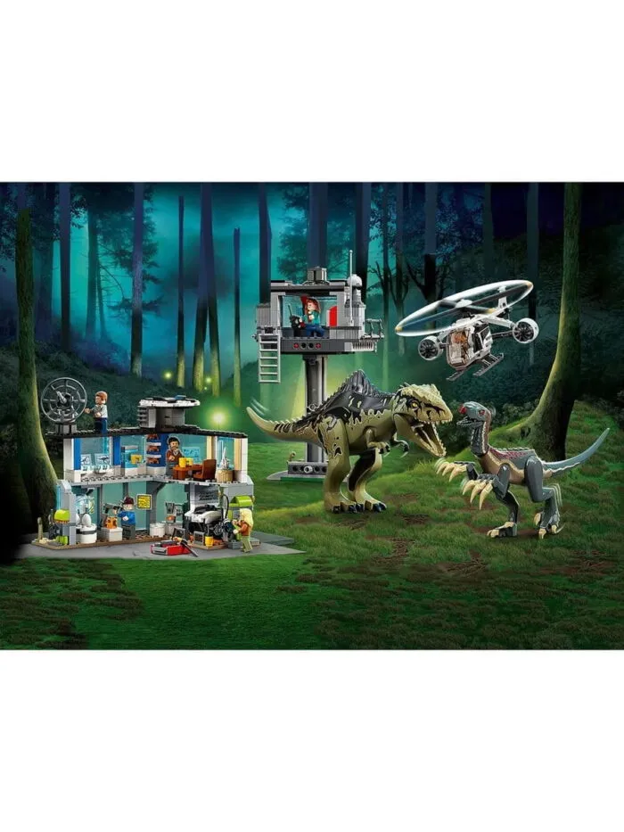 Lego 76949 Jurassic World Атака гигантозавра и теризинозавра — изображение 10