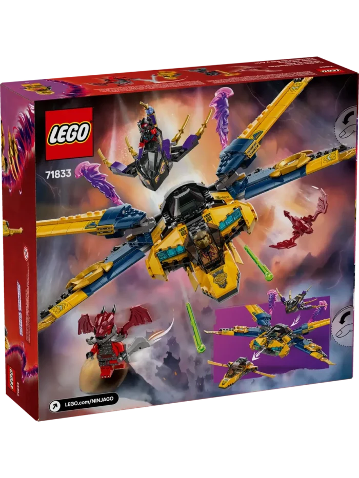 Lego 71833 Ниндзяго Штормовой истребитель Раса и Арина — изображение 11