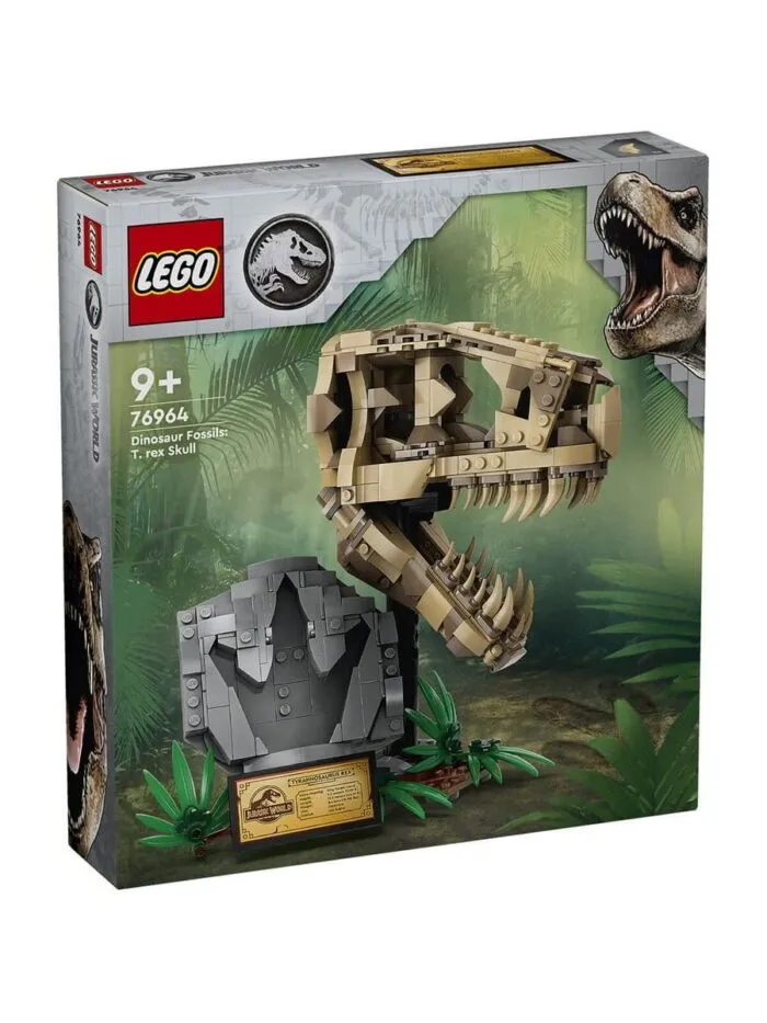 Lego 76964 Jurassic World Окаменелости динозавров: череп тираннозавра — изображение 10
