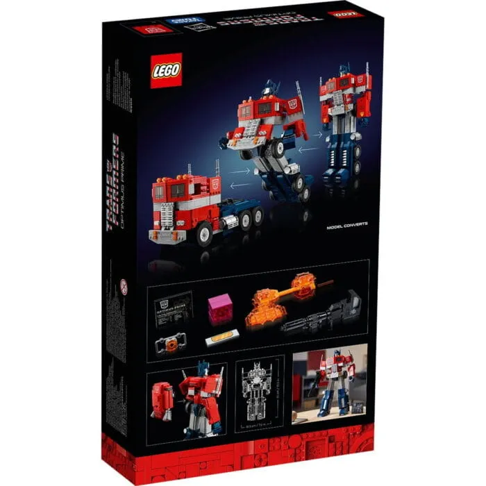 Lego 10302 Icons Оптимус Прайм — изображение 3