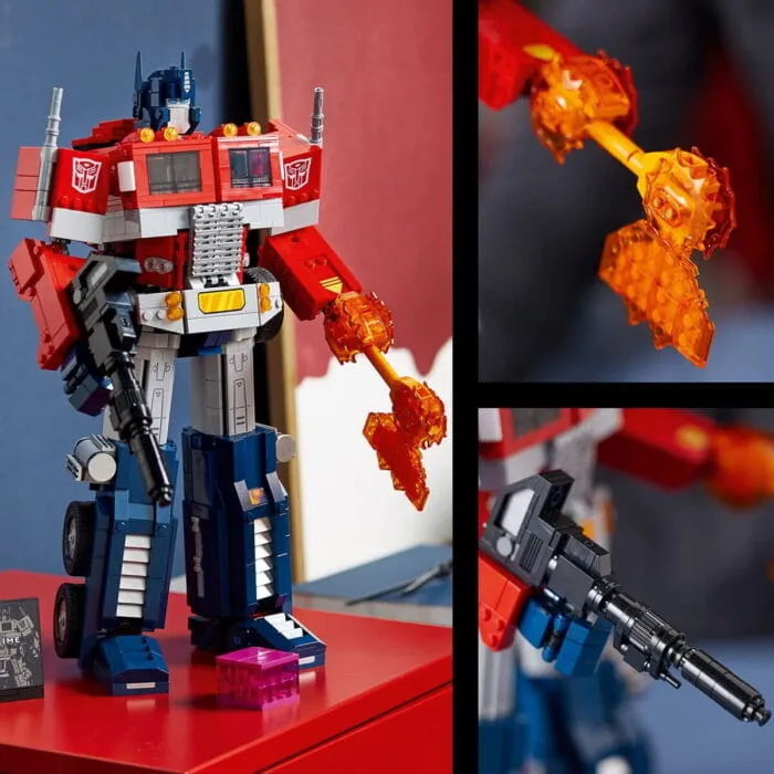 Lego 10302 Icons Оптимус Прайм — изображение 7