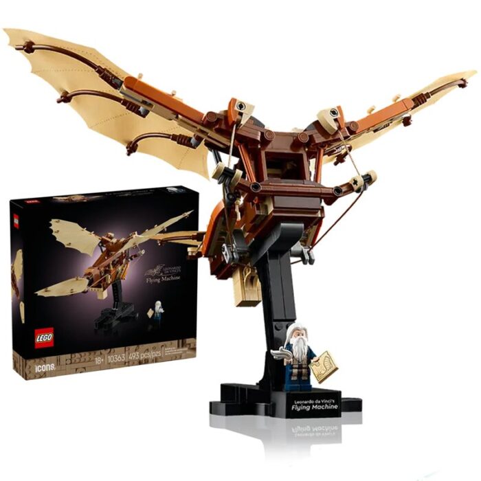 Lego 10363 Icons Летательная машина Леонардо да Винчи