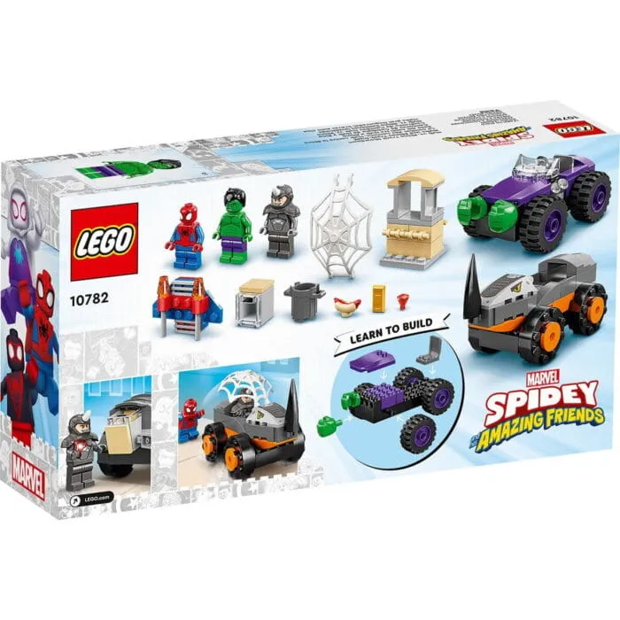 Lego 10782 Spidey Схватка Халка и Носорога на грузовиках — изображение 2