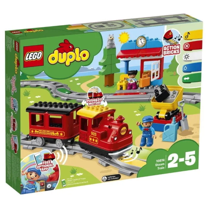 Lego 10874 Дупло Поезд на паровой тяге — изображение 2