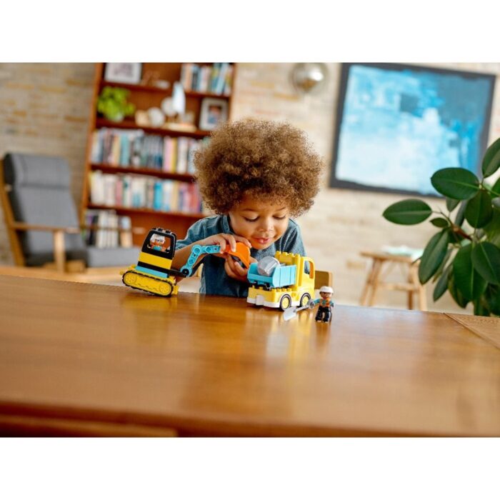 Lego 10931 Дупло Грузовик и гусеничный экскаватор - Image 3