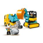 Lego 10931 Дупло Грузовик и гусеничный экскаватор - Image 7