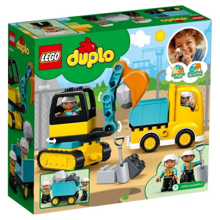 Lego 10931 Дупло Грузовик и гусеничный экскаватор - Image 5