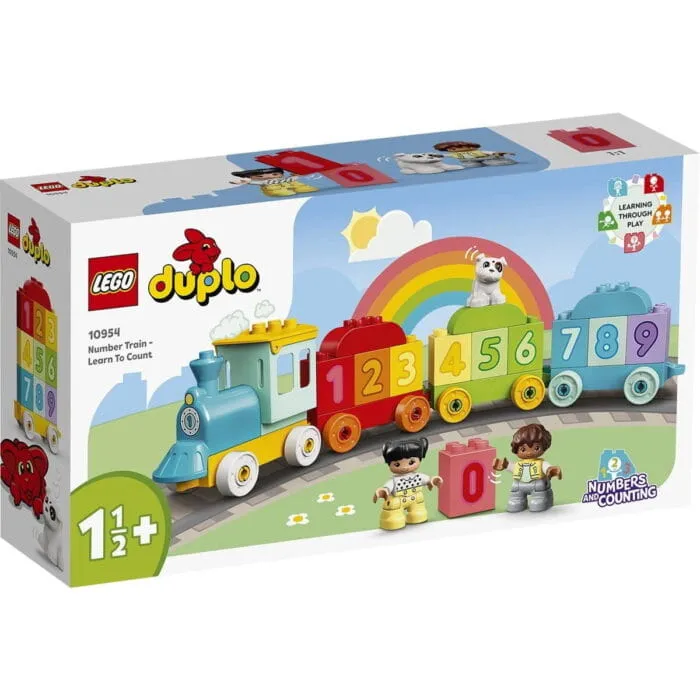 Lego 10954 Дупло Поезд с цифрами — учимся считать — изображение 8