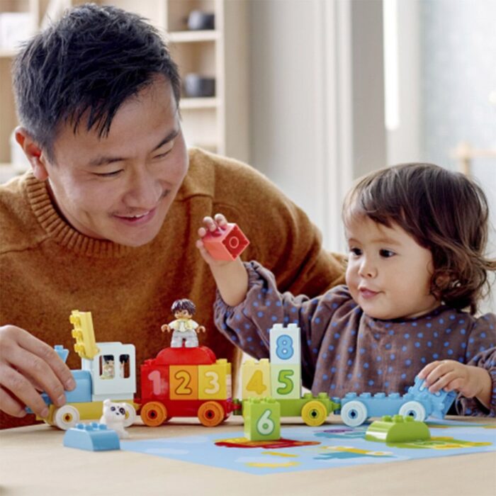 Lego 10954 Дупло Поезд с цифрами — учимся считать — изображение 5