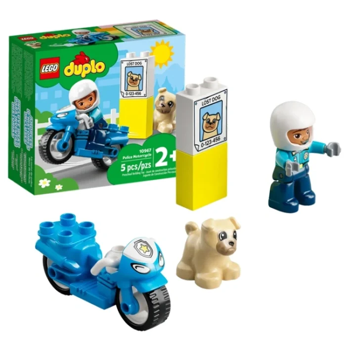 Lego 10967 Дупло Полицейский мотоцикл