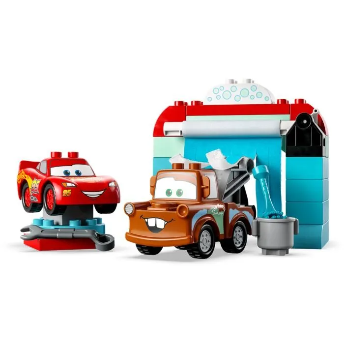 Lego 10996 Дупло Веселая Автомойка Молния Маккуин и Мэтр — изображение 2