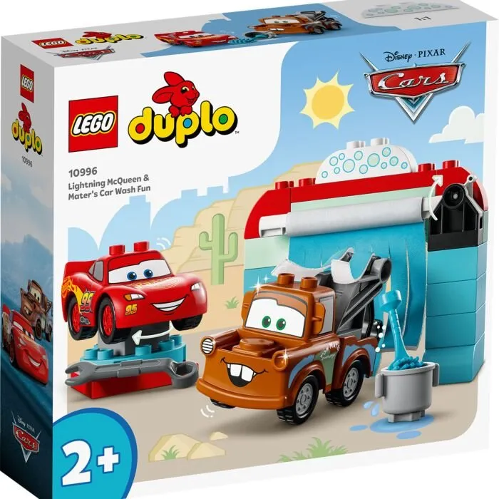 Lego 10996 Дупло Веселая Автомойка Молния Маккуин и Мэтр — изображение 3