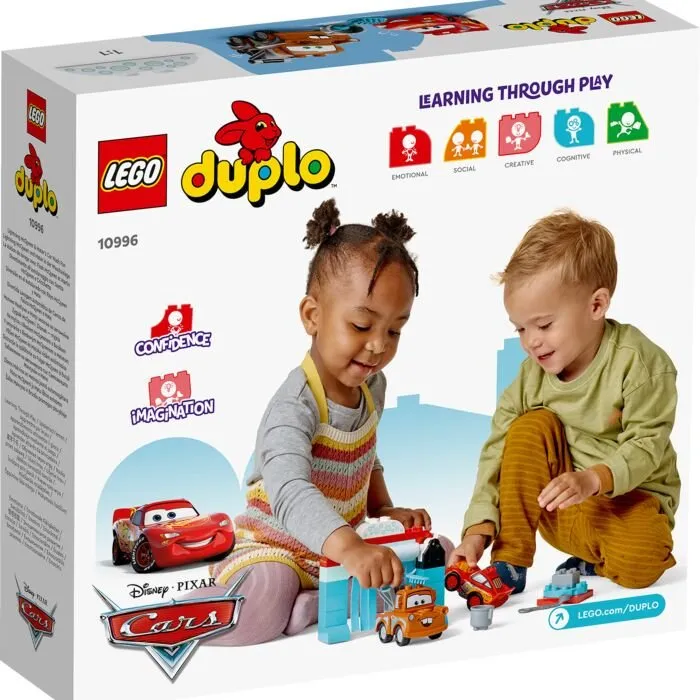 Lego 10996 Дупло Веселая Автомойка Молния Маккуин и Мэтр — изображение 4
