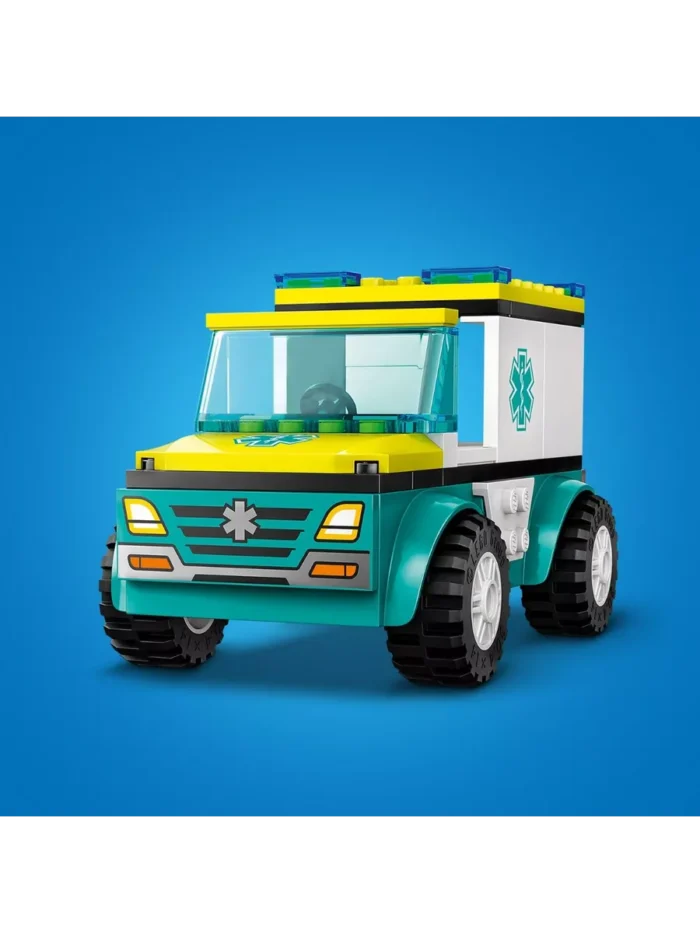 Lego 60403 Город Скорая помощь и сноубордист — изображение 11