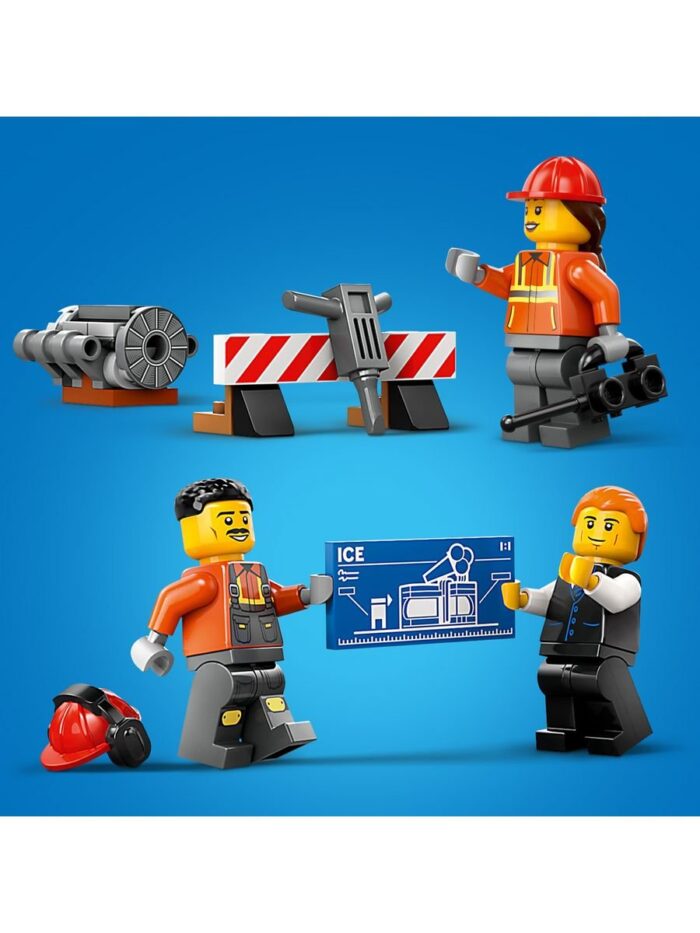 Lego 60420 Город Желтый строительный экскаватор - Image 11