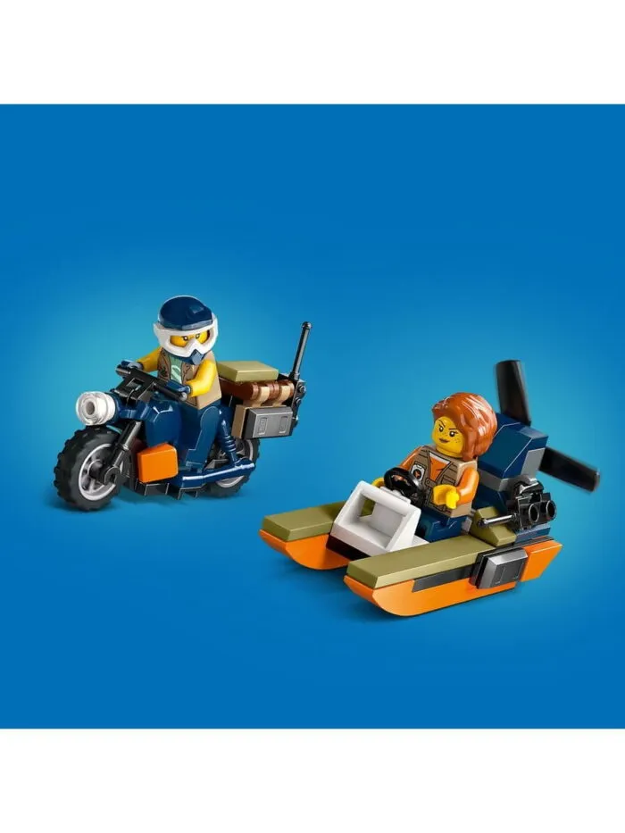 Lego 60437 Город Вертолет исследователя джунглей в лагере — изображение 11