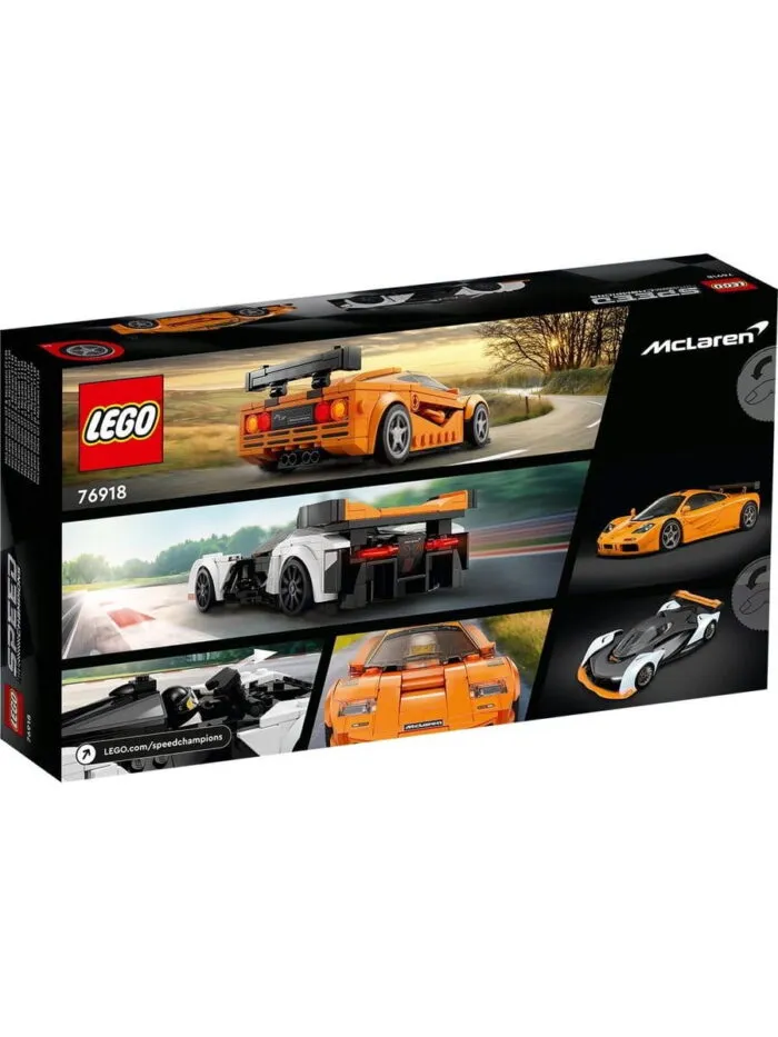 Lego 76918 Speed Champions McLaren Solus GT & McLaren F1 LM — изображение 11