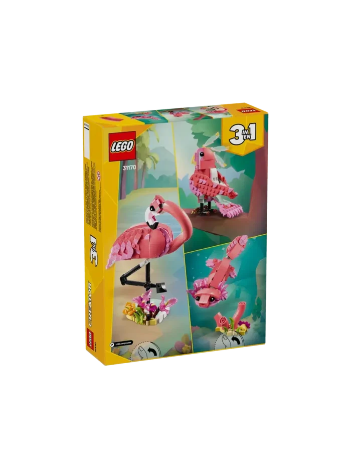 Lego 31170 Криэйтор Дикие животные: розовый фламинго - Image 13