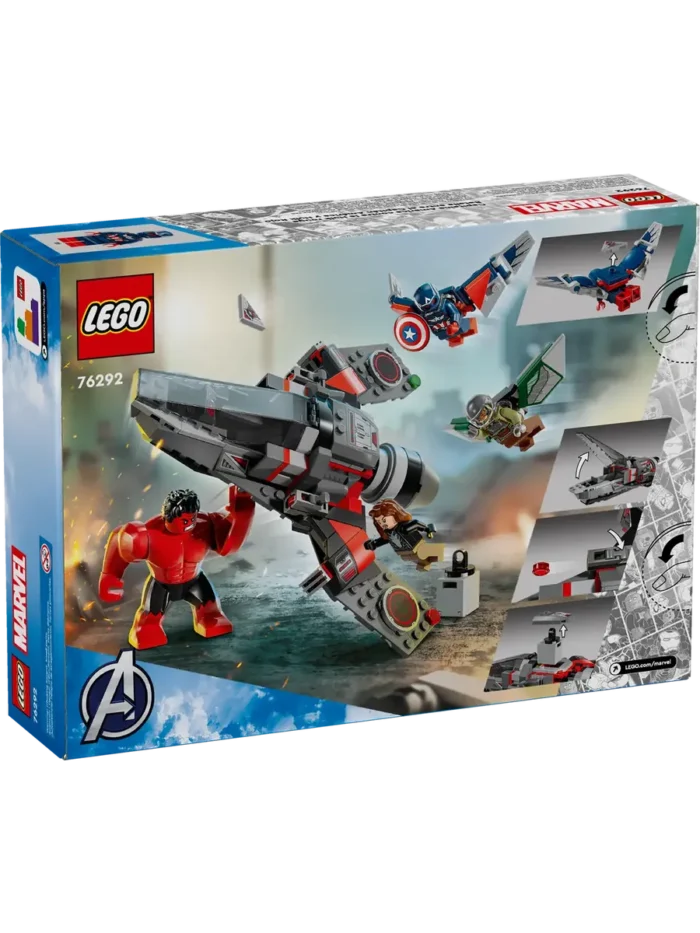Lego 76292 Супер Герои Капитан Америка против Красного Халка - Image 13