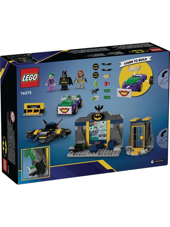 Lego 76272 Супер Герои Бэтпещера с Бэтменом, Бэтгерл и Джокером — изображение 12