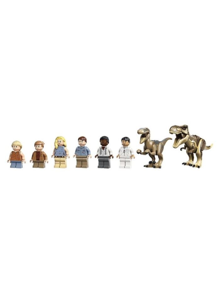 Lego 76961 Jurassic World Центр для посетителей: Т-рекс против Раптора — изображение 12