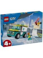 Lego 60403 Город Скорая помощь и сноубордист — изображение 13