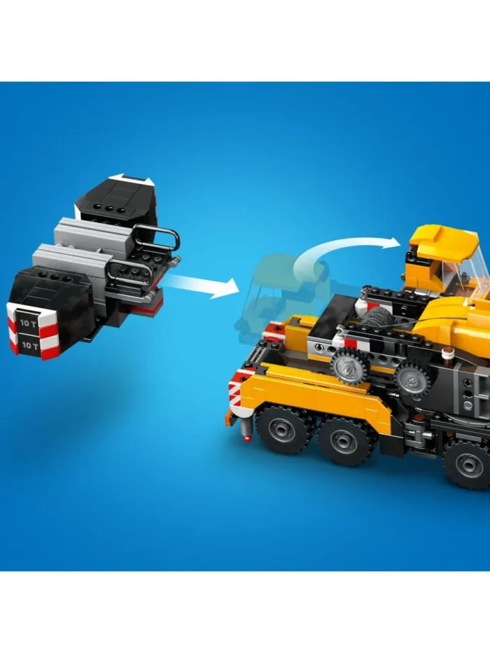 Lego 60409 Город Желтый мобильный строительный кран - Image 13