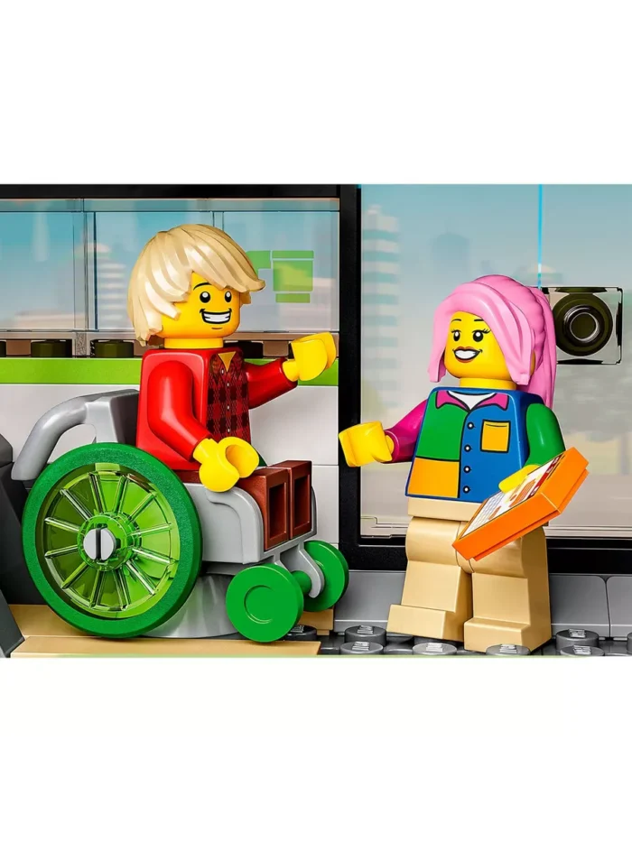Lego 60337 Город Пассажирский поезд-экспресс — изображение 13