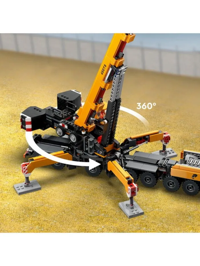 Lego 60409 Город Желтый мобильный строительный кран - Image 14