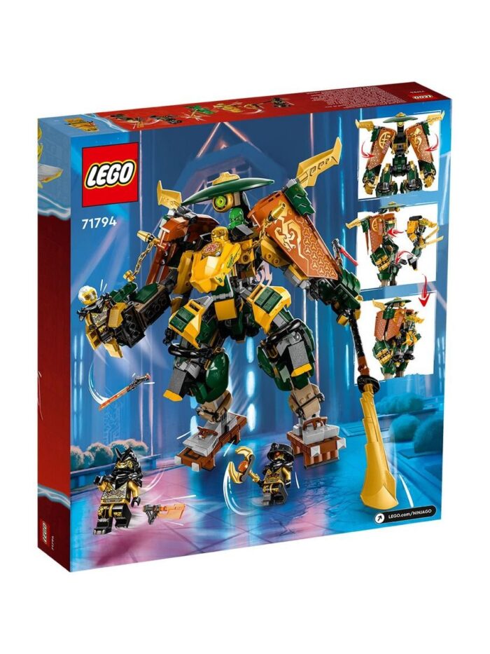 Lego 71794 Ниндзяго Роботы команды ниндзя Ллойда и Арин — изображение 15
